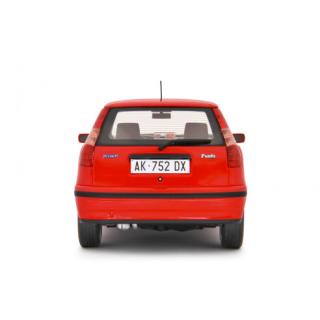 Fiat Punto GT 1400 2° serie 1996 Rosso Laudoracing 1:18 Resinemodell (Türen, Motorhaube... nicht zu öffnen!)